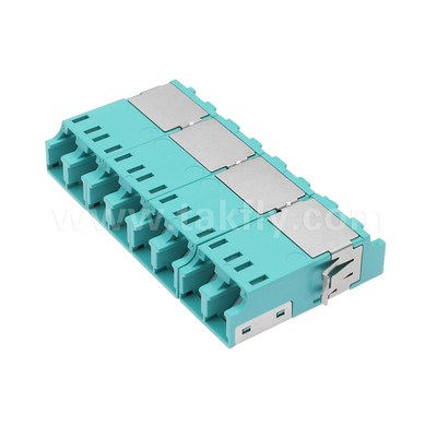 High Density LC Fiber Optic Adapter 6/8/12 Ways APC UPC đơn / đa chế độ