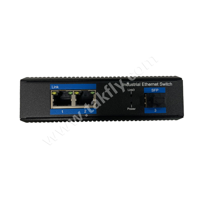 Industrial POE Ethernet Switch 2 Port Gigabit với khe SFP