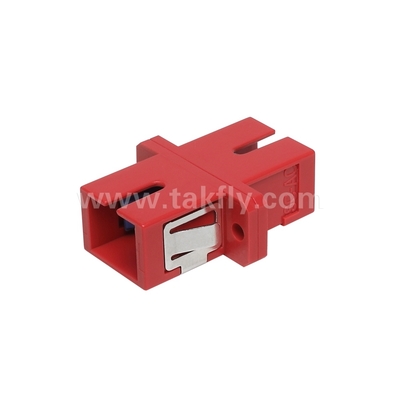 SC Simplex Fiber Optic Adapter Multimode APC UPC Mất thấp