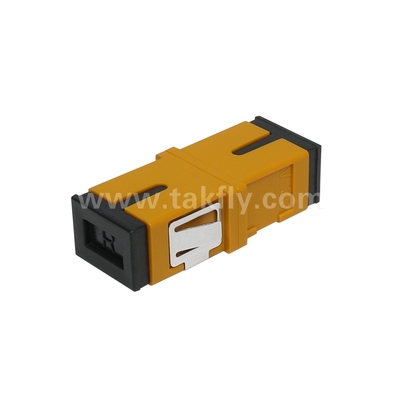 SC Simplex Fiber Optic Adapter Multimode APC UPC Mất thấp