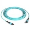 16 lõi OM4 MTP Fiber Patch Cord MPO-MPO Connector