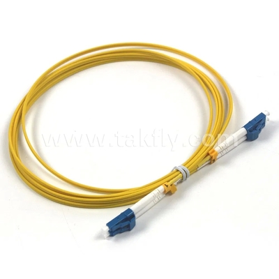 SC-SC Single Mode Duplex Fiber Optic Patch Cable 0.9mm-3.0mm