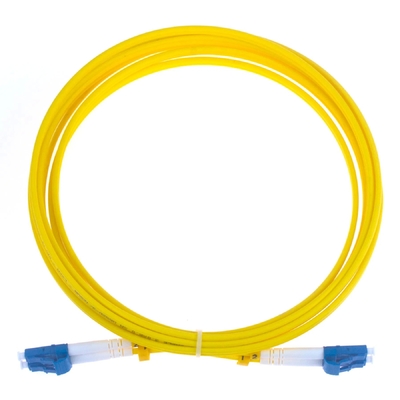 OM3 Duplex LC Fiber Patch Cord 0.9mm-3.0mm PVC/LSZH