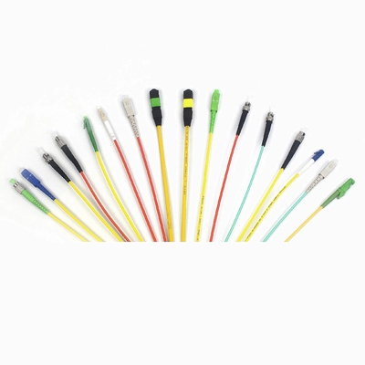 SC/LC/ST/FC dây cáp dán sợi quang 100N Độ bền kéo PVC/LSZH