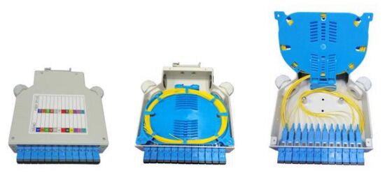 Hộp thiết bị đầu cuối cáp quang gắn trên ray DIN DIN-AL