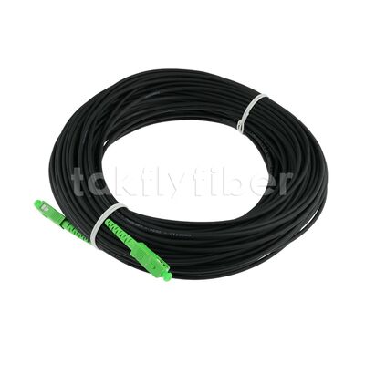 CPR Eca Certified 3.0mm TPU Round Drop Cable Fiber Optic Patch Cord SCAPC-SCAPC