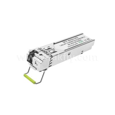 Bộ thu phát quang hai chiều SFP 1,25Gbps 20km LC Reach Tx1310nm/Rx1550nm cho Trung tâm dữ liệu FTTX