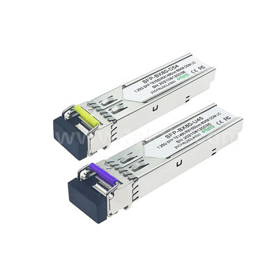 SFP 1.25gbps 80km LC Reach Tx1490nm/Rx1550nm Bi-Directional Optical Transceiver cho trung tâm dữ liệu FTTX