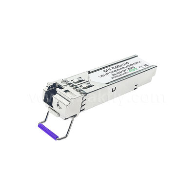 SFP 1.25gbps 80km LC Reach Tx1490nm/Rx1550nm Bi-Directional Optical Transceiver cho trung tâm dữ liệu FTTX