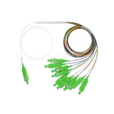 Hộp nối Mini FiberHub 1x4 chống thấm nước, Cáp 2.0mm G657A2 SM ITU-T, Bộ chia PLC quang IP68