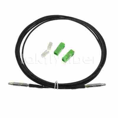 CPR Đánh giá SC Đẩy FTTH Drop Cable Fiber Optic Patchcord với áo khoác TPU 3.0mm và Sợi G657A2
