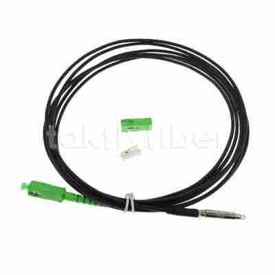 Cáp quang Drop FTTH MTC-SC Đẩy linh hoạt đường kính 3.0mm và suy hao chèn thấp ≤0.3dB