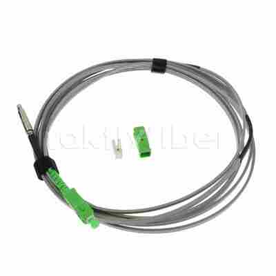 FTTH FTTX Pullable Bullet SC/APC Fiber Optic Patchcord với áo khoác LSZH và Sợi G657A2