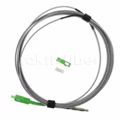 FTTH FTTX Pullable Bullet SC/APC Fiber Optic Patchcord với áo khoác LSZH và Sợi G657A2