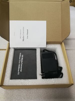 10g SFP+ & RJ45 Port Fiber Optic Media Converter