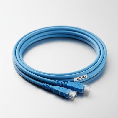 Uniboot Duplex Fiber Optic Patchcord đường kính 2.0mm với G657A1 Fiber và LSZH Jacket LC PC Connector