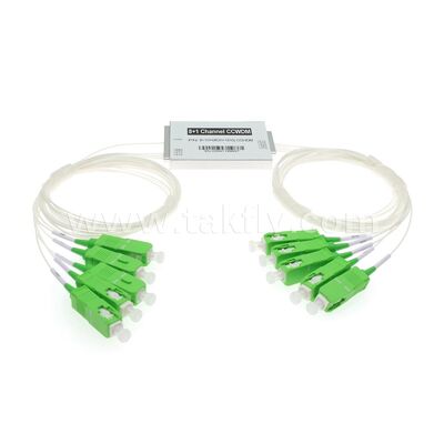 CCWDM 8+1Channel Compact Coarse Wavelength Division Multiplexer G657A1 Sợi quang cho trung tâm dữ liệu FTTX