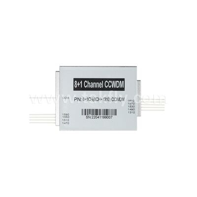 CCWDM 8+1Channel Compact Coarse Wavelength Division Multiplexer G657A1 Sợi quang cho trung tâm dữ liệu FTTX