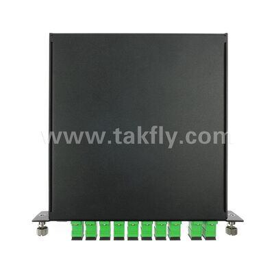 CWDM 8 + 1 kênh MUX + DEMUX LGX Mô-đun Sợi quang cho Trung tâm dữ liệu FTTX