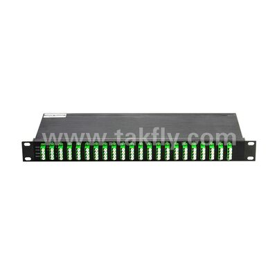 Sợi quang DWDM 100GHz AWG 40CH MUX+DEMUX cho Trung tâm dữ liệu viễn thông 5G