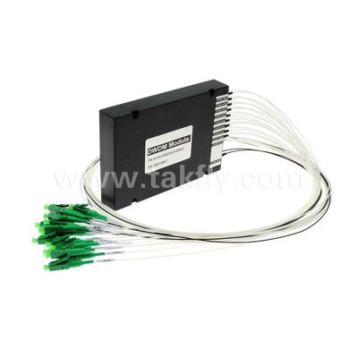 Module DWDM Cáp Quang 8+1 Kênh MUX+DEMUX ABS cho Trung tâm dữ liệu Viễn thông 5G