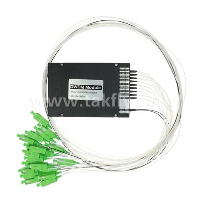 Module DWDM Cáp Quang 8+1 Kênh MUX+DEMUX ABS cho Trung tâm dữ liệu Viễn thông 5G