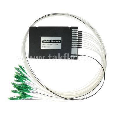 Module DWDM Cáp Quang 8+1 Kênh MUX+DEMUX ABS cho Trung tâm dữ liệu Viễn thông 5G