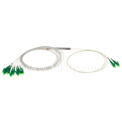 PLC Splitter 2 * N Steel Tube SC APC/UPC 0.9mm Sợi quang cho Trung tâm dữ liệu Telecom FTTX