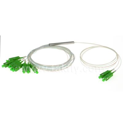 PLC Splitter 2 * N Steel Tube SC APC/UPC 0.9mm Sợi quang cho Trung tâm dữ liệu Telecom FTTX