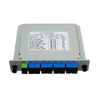 PLC Splitter LGX Singlemode G657A SC APC/UPC Sợi quang cho Trung tâm dữ liệu Telecom FTTx