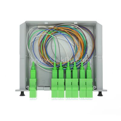 PLC Splitter LGX Singlemode G657A SC APC/UPC Sợi quang cho Trung tâm dữ liệu Telecom FTTx
