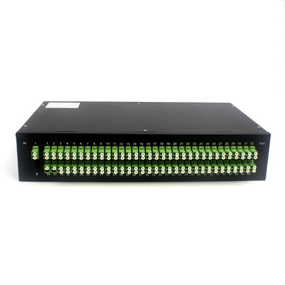PLC Splitter Rack Mount Singlemode G657A SC APC/UPC Sợi quang cho Trung tâm dữ liệu Telecom FTTx