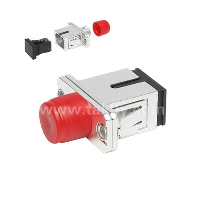 FC-SC Coupler Simplex Metal Hybrid Adapter nữ/nữ Sợi quang cho Trung tâm dữ liệu Telecom FTTX