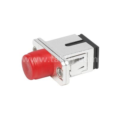 Bộ ghép nối cáp quang FC-SC Simplex Metal Hybrid Adapter Đầu cái/Đầu cái cho Trung tâm dữ liệu Viễn thông FTTX