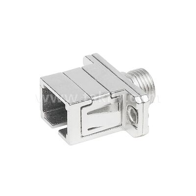 FC-SC Coupler Simplex Metal Hybrid Adapter nữ/nữ Sợi quang cho Trung tâm dữ liệu Telecom FTTX