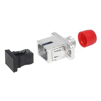 FC-SC Coupler Simplex Metal Hybrid Adapter nữ/nữ Sợi quang cho Trung tâm dữ liệu Telecom FTTX