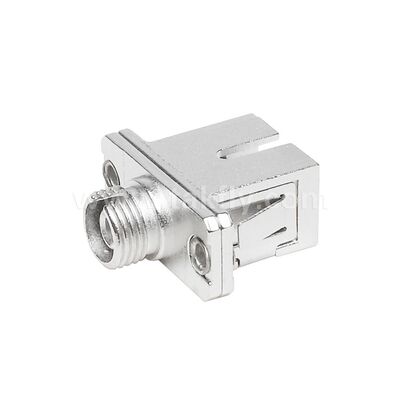 FC-SC Coupler Simplex Metal Hybrid Adapter nữ/nữ Sợi quang cho Trung tâm dữ liệu Telecom FTTX
