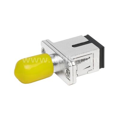 ST-SC Coupler Simplex Metal Hybrid Adapter nữ/nữ Sợi quang cho Trung tâm dữ liệu Telecom FTTX