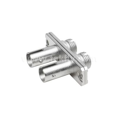 FC-ST Coupler Duplex Metal Hybrid Adapter Phụ nữ/Phụ nữ Sợi quang cho Trung tâm dữ liệu Telecom FTTX