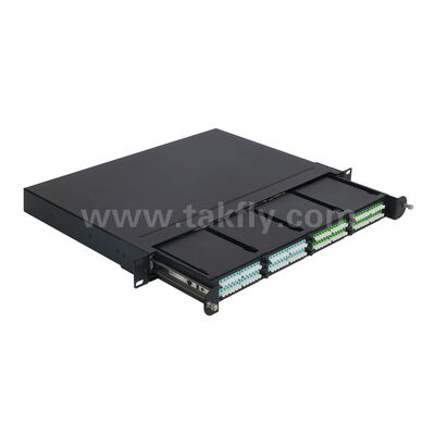 Bảng vá sợi quang MPO/MTP mật độ cao gắn trên rack 1U-19 inch cho ứng dụng Trung tâm dữ liệu