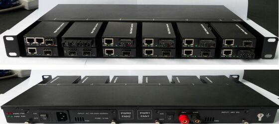 Bộ chuyển đổi phương tiện truyền thông mini 10/10011000Base-TXto 1000Base-FX