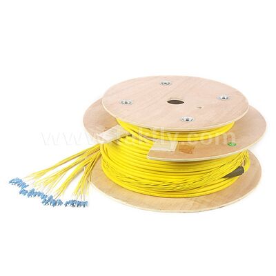 Patchcord 48Cores LC-LC Fiber Optic Breakout Drop Cable cho Trung tâm dữ liệu viễn thông