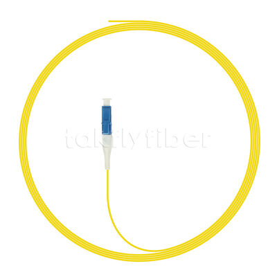 Đuôi lợn sợi quang đơn chế độ LC Simplex - Chiều dài 1m 2m 3 m, Bộ đệm chặt 0,9mm