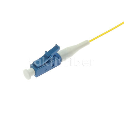 Đuôi lợn sợi quang đơn chế độ LC Simplex - Chiều dài 1m 2m 3 m, Bộ đệm chặt 0,9mm