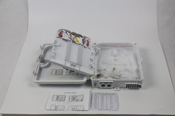 Dễ dàng bảo trì Hộp kết cuối sợi quang FTTH với mức bảo vệ IP65 và tổn thất chèn 0,2dB