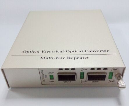 Bộ chuyển đổi phương tiện sợi quang 40G OEO Bộ lặp 3R QSFP+ sang QSFP+ —— Hiệu suất và hiệu quả cao