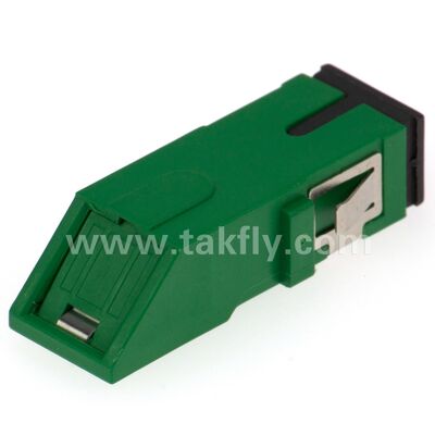 SC Circonia Sleeve Fiber Optic Adapter với tùy chọn Duplex và cấu hình không vòm