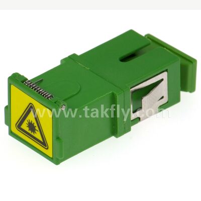 SC Circonia Sleeve Fiber Optic Adapter với tùy chọn Duplex và cấu hình không vòm