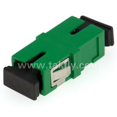 SC Circonia Sleeve Fiber Optic Adapter với tùy chọn Duplex và cấu hình không vòm