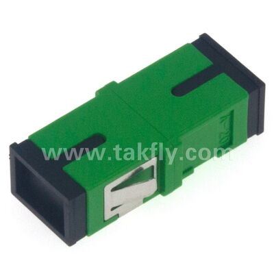SC Circonia Sleeve Fiber Optic Adapter với tùy chọn Duplex và cấu hình không vòm